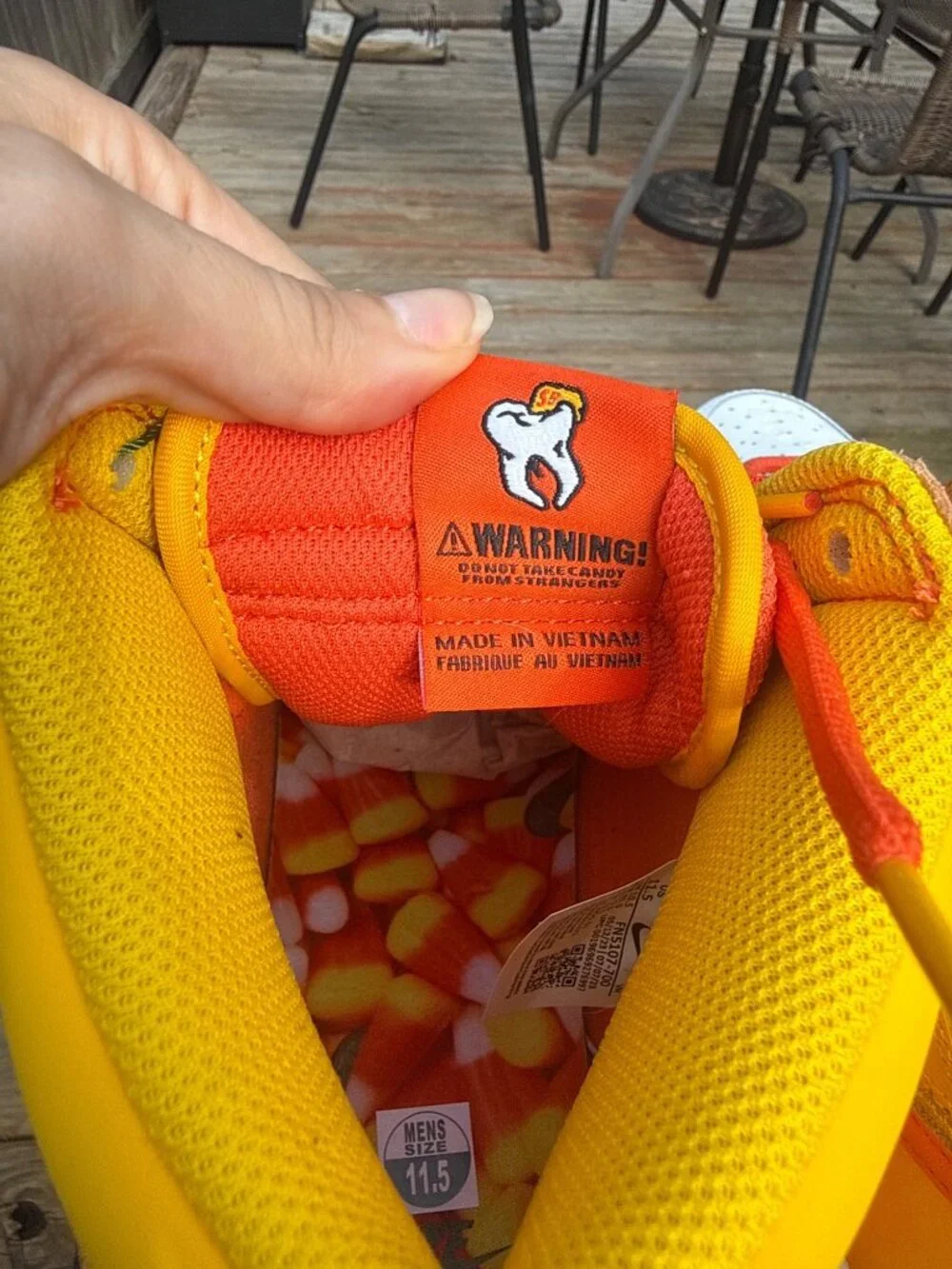 Nike SB Dunk High Pro Amarillo/Orange Gradient Mens Sneakers - Size 11.5 US - Ne